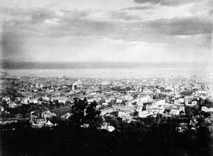 Vue de Montréal depuis le parc du Mont-Royal, vers 1860-90